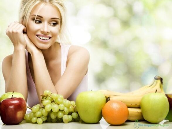Fruit healthy food for weight loss