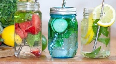 example of a diet menu to drink for 7 days