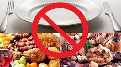 foods prohibited for gastritis