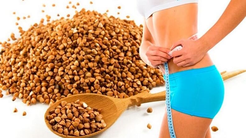 measure your waistline while on the buckwheat diet